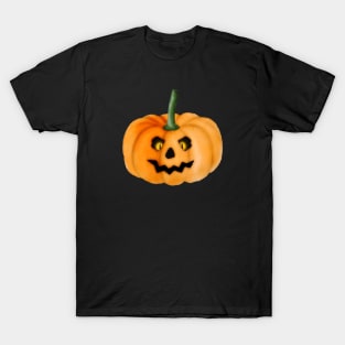 Scary Halloween Pumpkin T-Shirt